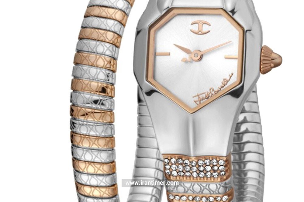 بررسی ظاهری ساعت مچی زنانه جاست کاوالی مدل JC1L113M0055